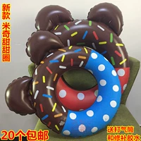 Mới dày inflatable vòng tròn phim hoạt hình bơi vòng chàng trai và cô gái ở trẻ em dưới vòng mickey donut bán buôn phao chống lật cho bé