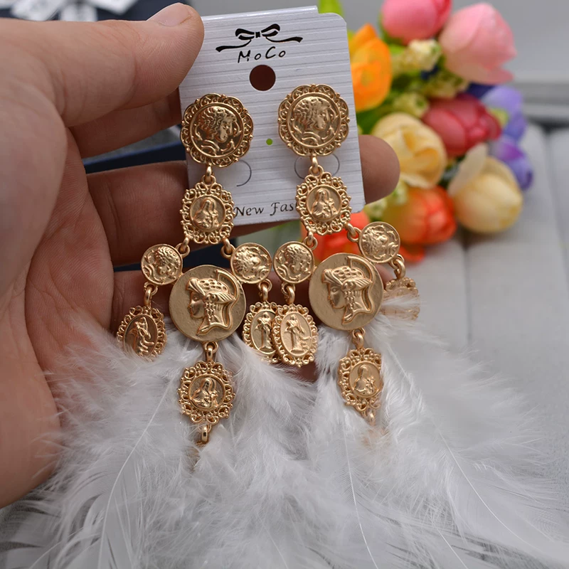 Белые серьги из жемчуга, бохо стиль, корейский стиль