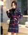 Giá chế biến phụ nữ Sen Bộ áo len áo khoác len Slim mỏng phần dài Hàn Quốc phiên bản 2017 mới mùa đông áo khoác nữ hàn quốc Trung bình và dài Coat