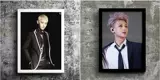 Huang Zitao Exo Star Singer Photo Photo Bar плакат декоративная окрашенная фоторамка рисовать, сухой глины исправление