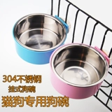 Pet Dog Pot Dog Bowl Prong Water Cat Bowling Cat Food Pot Cat Rice Rice Bowl миска с нержавеющей сталь
