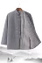 Áo khoác nam mùa đông phù hợp với bông Tang phù hợp với áo khoác bông trung niên và người cao tuổi bông nguyên chất dày ông già cổ điển vải thô khóa áo khoác bông