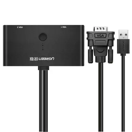 Играющая система или устройство? Прямой перевод: UGREEN Зеленый Союз 30711 VGA Переключатель 2-порт VGA переключатель