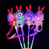 Толкайте новые таблетки Starlight Magic Baseball Flash Bobo Bol Fairy Stick светящиеся игрушки ночной рынок детской площадь