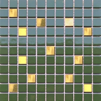 25 частиц темно -зеленого золота - 6 частиц