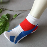 Хлопковые нескользящие удерживающие тепло носки для бадминтона для настольного тенниса, увеличенная толщина, средней длины