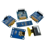 0,96 -зонтальный OLED -дисплей TFT Модуль 0,91 1,3 дюйма Цвет ЖК -экрана 12864 Экран IIC/SPI