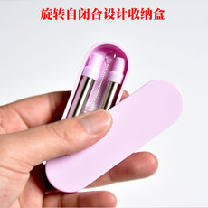 Коктейльные трубочки 伸缩不锈钢吸管 304创意便携式口袋环保食品级彩色金属饮管送盒子 Neutral