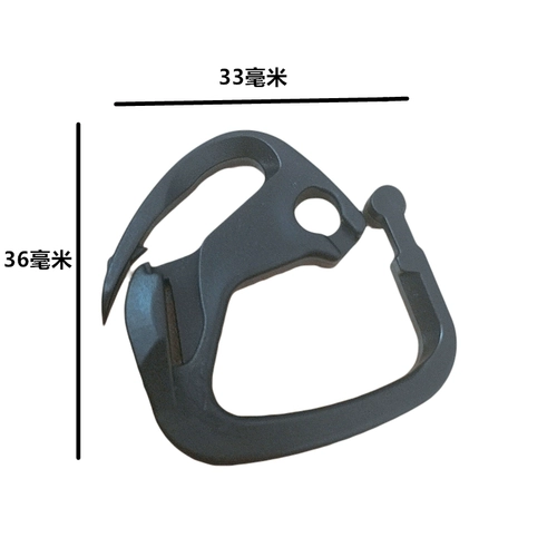 Затененная сетка зацепите теплицу за пределами системы затенения затенения с сетью черного крюка крюк