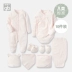 Chúc bé trai hộp quà tặng quần áo sơ sinh bộ đồ lót cotton 0-3 tháng bé cung cấp mùa xuân thu đông 6 hộp quà sơ sinh Bộ quà tặng em bé