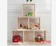 Tủ sách gỗ cho trẻ em gỗ thông đơn giản hiện đại tủ sách giá sách kết hợp miễn phí với cửa trường tiểu học tủ gỗ cửa tủ lưới - Buồng