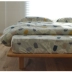 Khăn bông giường DN gối chăn 1.2m1.5 mét 1.8m2.0 đơn đôi chăn bìa cotton 200 * 230 - Khăn trải giường ra giường màu xám Khăn trải giường