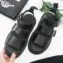 Les đẹp trai t da giày La Mã Châu Âu và Hoa Kỳ tide thương hiệu Nhật Bản thủy triều ban đầu giày của nam giới da đen dép Anh giày thường dép crocs nam Sandal