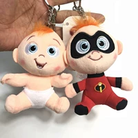 Phim hoạt hình Anime Movie Superman Câu Chuyện 2 Ngoại Vi Ba Xiaojie Plush Doll Đàn Hồi Keychain Mặt Dây Chuyền Đồ Chơi miếng dán sticker