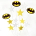 Trang trí bánh Halloween Q phiên bản Batman trang trí bánh trang trí Bat lâu đài cắm thêm cậu bé trang trí bánh - Trang trí nội thất