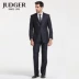 JUDGER Zhuang Ji phù hợp với nam giới phù hợp với ba nút phù hợp với phù hợp với nam len phù hợp với lụa - Suit phù hợp quần tây nam Suit phù hợp