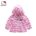 Hellokitty quần áo trẻ em cô gái 2018 mùa xuân và mùa hè mới quần áo da bé chống nắng quần áo áo khoác trẻ em ngoài trời quần áo bộ quần áo thể thao trẻ em Quần áo ngoài trời cho trẻ em