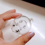 INS MINI PIRLET, Золотая бобовая маленькая золотая свинья, бутылка для бутылки из золотистого бобов