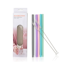 Прямая труба 6 смешанный цвет+2 щетка