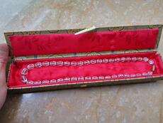 Украшения на шею 老 水晶项链 带原装盒