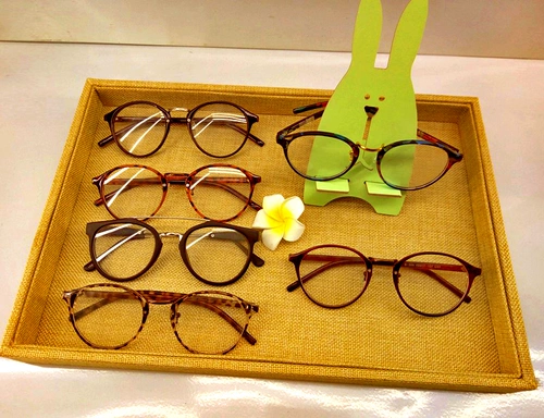 Кролик, очки, штатив, креативный деревянный аксессуар, декор