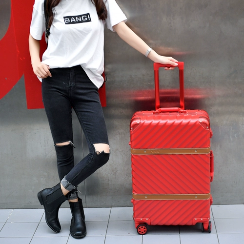Универсальный чемодан, ретро коробка, 24 дюймов, в корейском стиле