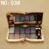 Peach Blossom Makeup 10 Color Pearl Flash Sparkle Wine Red Diamond 9 Color Eye Shadow Set Set Box Net Red Winnie