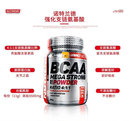 Питательный питатель мигает 500 г фитнес -мышечной синтетической анти -декоративной арматуры BCAA