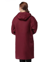 Бордовый капюшон MKJ.