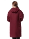 Бордовый капюшон MKJ.
