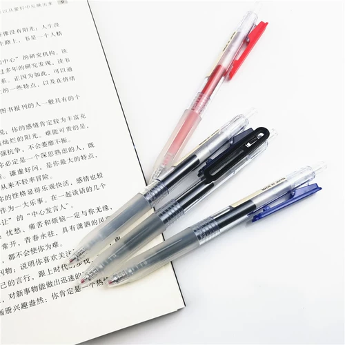 Muji, японские канцтовары, гель, 0.5mm
