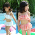 Cô gái áo tắm bé chia bộ bikini dễ thương sexy siêu đại dương áo tắm cô bé 2-12 năm áo tắm Đồ bơi trẻ em