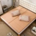 Thảm mùa hè 1,8m giường tre hai mặt tích cực và tiêu cực sử dụng băng lụa tơ tằm hai mặt rộng 1,5 mét gấp 1,2 thảm rơm - Thảm mùa hè