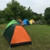 Lều ngoài trời 2 người đôi lều tự động cắm trại cắm trại hoang dã thiết bị cắm trại kính chắn gió lều trong nhà - Lều / mái hiên / phụ kiện lều Lều / mái hiên / phụ kiện lều