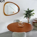 Умный настенный декор для ванной комнаты, ретро зеркало, в американском стиле