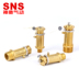 SNS Shenchi Công cụ khí nén Van an toàn Van giảm áp tác động trực tiếp Full Copper BV-01 02 03 04 - Công cụ điện khí nén máy nén khí cao áp mini Công cụ điện khí nén