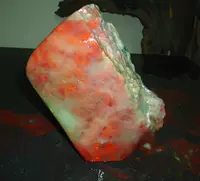 Украшение, резьба по камню, природная руда, 18×10×10см, 2450 грамм