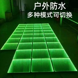 Светодиодная дорожная индукционная световая панель, зеркальный эффект, 3D