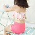 Mùa hè Hàn Quốc Hoa trẻ em Big Boy Baby Girl Chia áo tắm Big Boy Spa Bikini Bơi - Đồ bơi trẻ em đồ bơi cho bé sơ sinh Đồ bơi trẻ em