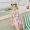 Áo tắm Zhongdatong Girl Xiêm Công chúa Váy dễ thương 8-9-10 tuổi Sinh viên Hàn Quốc Kem chống nắng 2018 Mới 12 - Bộ đồ bơi của Kid đồ bơi trẻ em