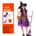 Trẻ em trang phục Halloween bé gái cos hóa trang hiệu suất phù thủy công chúa váy phù thủy nhỏ trình diễn trang phục 