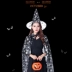 ngày halloween 2022 Trang phục Halloween dành cho người lớn hiệu suất áo choàng phù thủy nhỏ cha mẹ và con cos hiệu suất quần áo ngắn phù thủy khăn choàng gg halloween Trang phục haloween