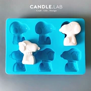 CANDLE.LAB | Snoopy DIY Hương liệu thạch cao Nến mở rộng Hương thơm Handmade Car Silicone Khuôn 27