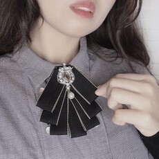 бабочка 领结 女韩国复古英伦学院风 蝴蝶结领结领花男女款 衬衫配饰领结