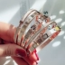 Hàn quốc phiên bản của titan thép không phai tăng vòng đeo tay vàng nữ sinh viên đơn giản vòng đeo tay cá tính Sen Sở bạn gái thủy triều hoang dã sợi dây màu đỏ
