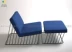 Nội thất thời trang NATO Tùy chỉnh dòng ghế Thiết kế ghế thép không gỉ Ghế phòng chờ Biệt thự Sofa lười - Đồ nội thất thiết kế