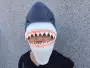 Mặt nạ cá mập cos động vật lớn cá mập trắng chương trình trực tiếp bên đười ươi khỉ mũ kỳ nghỉ vui đạo cụ cung cấp - Sản phẩm Đảng / Magic / Hiệu suất đồ hóa trang halloween vô diện	