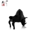 阑 thiết kế ban đầu đồ nội thất tê giác ghế tê giác ghế sợi thủy tinh hình dạng động vật ngồi có thể ngả ghế ăn Đồ nội thất thiết kế