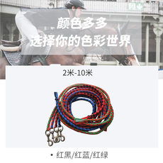 Недоуздок 迦南马术用品任意定制长度马匹专用牵引绳空心牵引绳特价马具用品