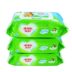 Love Deer Baby Wipes Tea Oil Chăm sóc da Baby Wipes Mông Wipes 3X80 Piece Wipes khăn ướt cho trẻ sơ sinh của nhật Khăn ướt